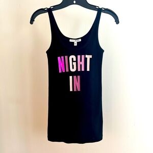 • Express • “Night In” Ribbed Sleep Tank